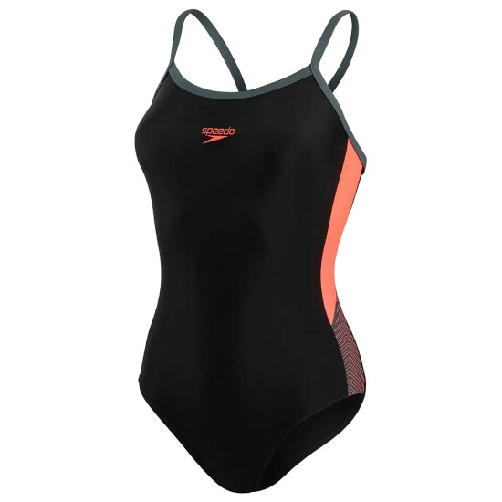 Speedo Γυναικείο ολόσωμο μαγιό Dive Thinstrap Muscleback Speedo Γυναικείο ολόσωμο μαγιό Dive Thinstrap Muscleback